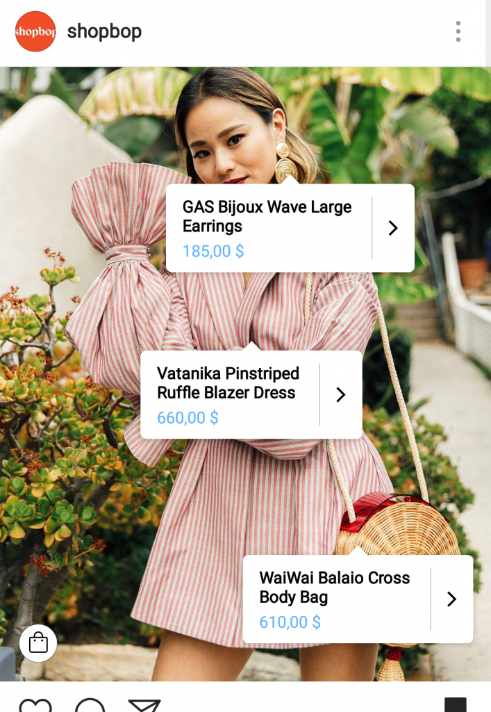 Tienda de Instagram
