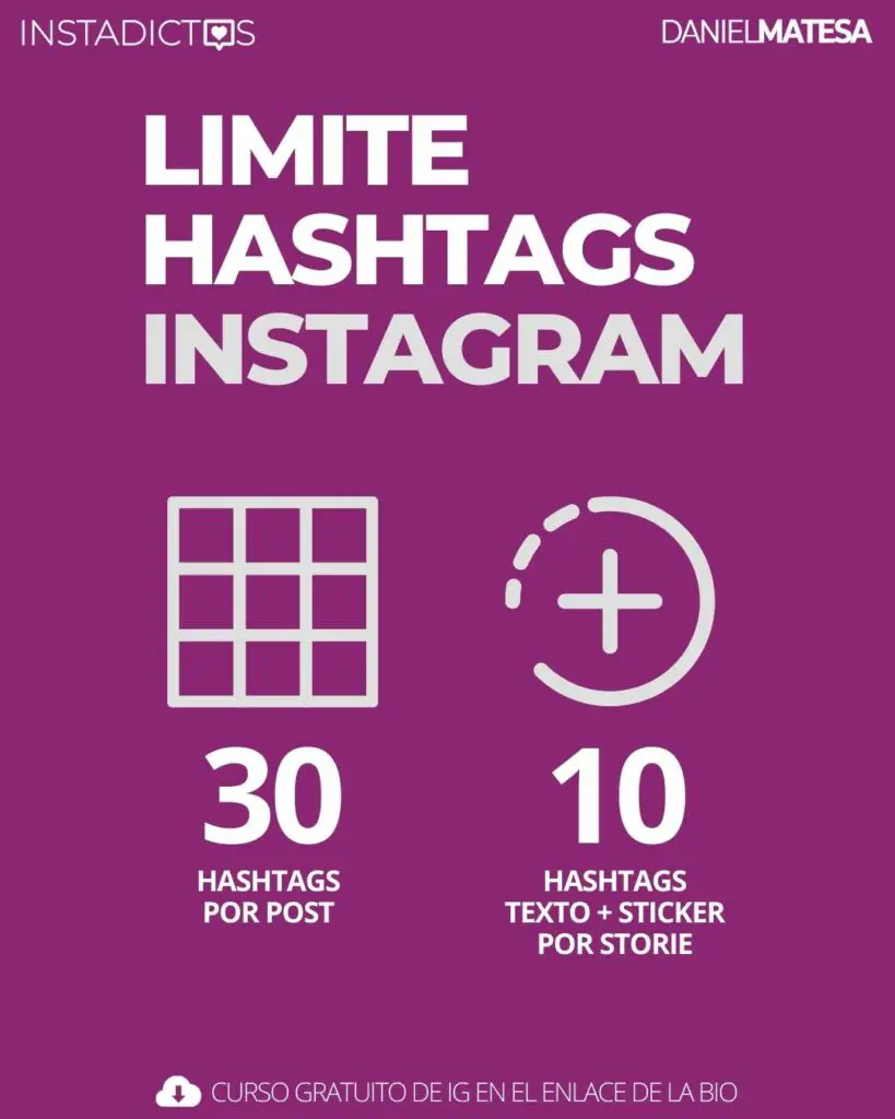 limite hashtags instagram
