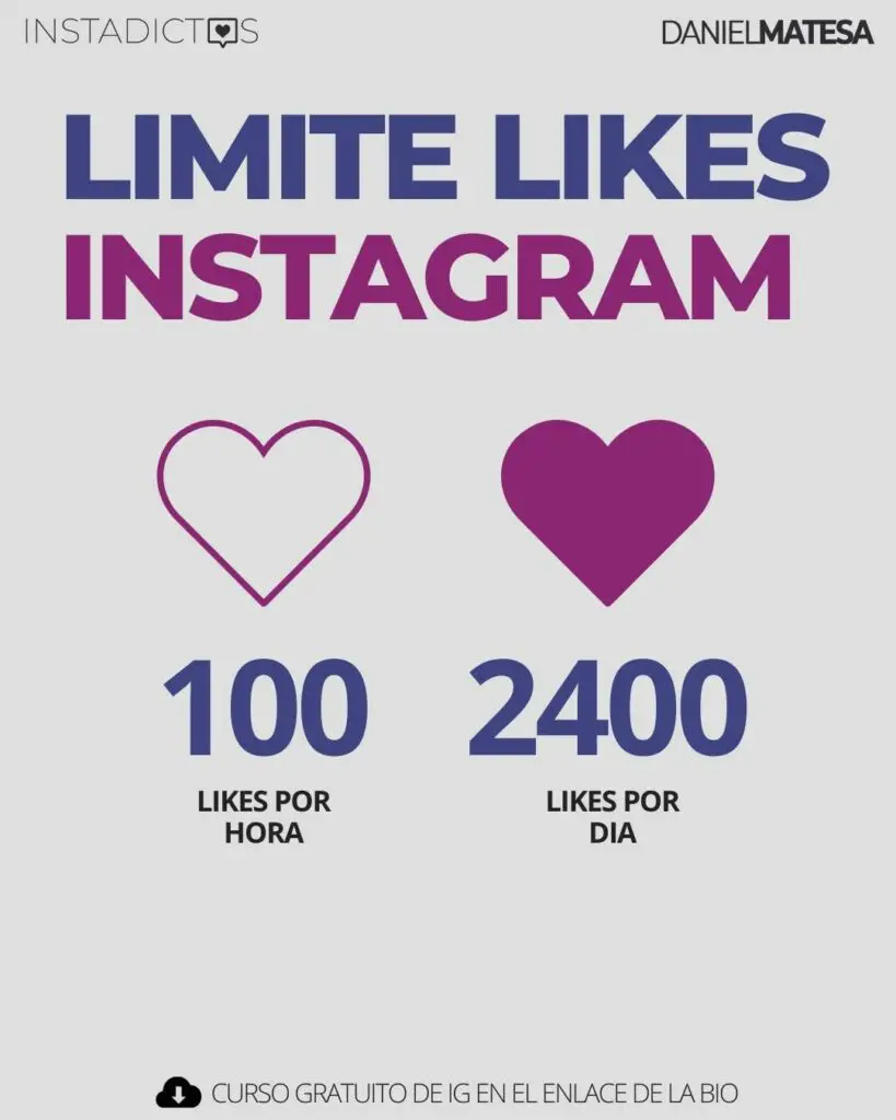 limite likes instagram