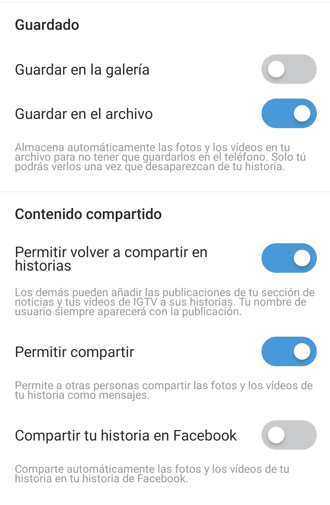 Cómo configurar las IG Stories