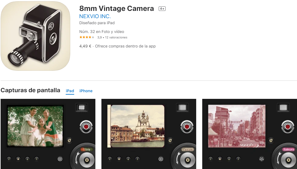 8mm | Las mejores apps para Instagram
