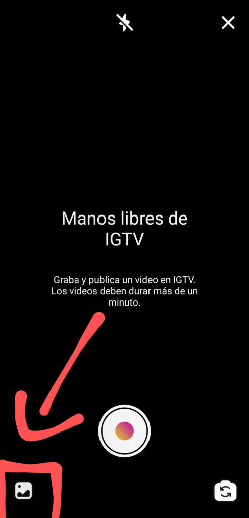 Como crear un IGTV en Instagram