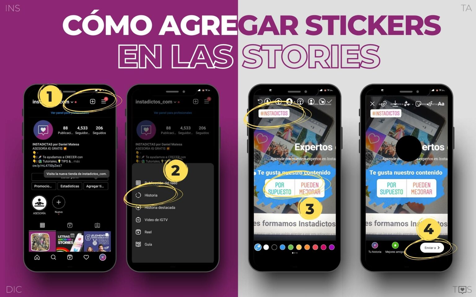 Los mejores STICKERS PARA INSTAGRAM Cómo hacerlos