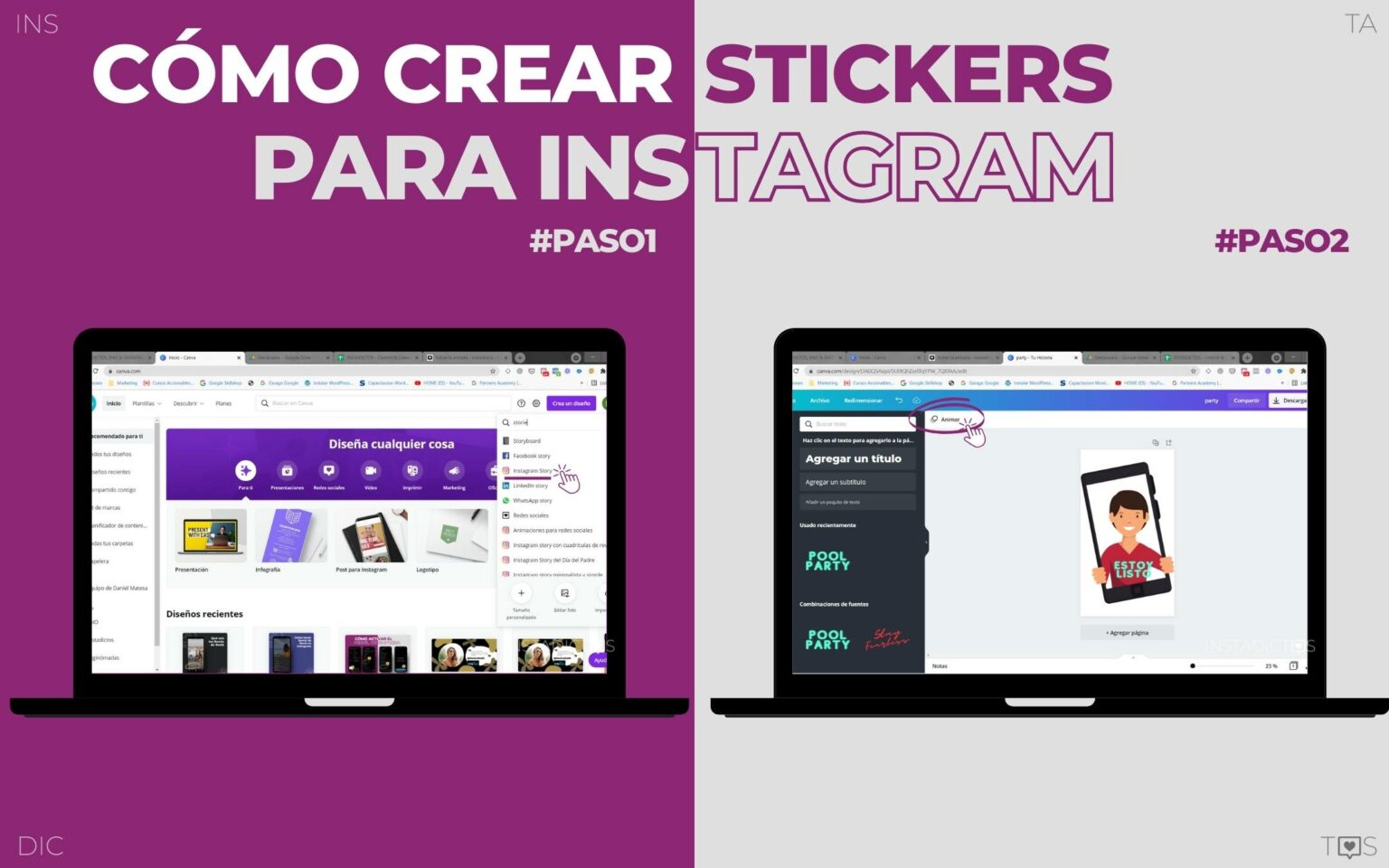 Los mejores STICKERS PARA INSTAGRAM Cómo hacerlos