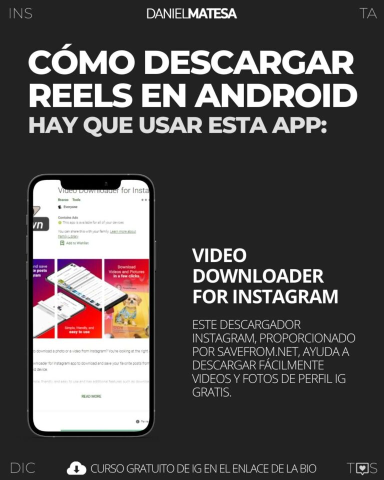 Cómo descargar Reels de Instagram Apps para Android e iPhone