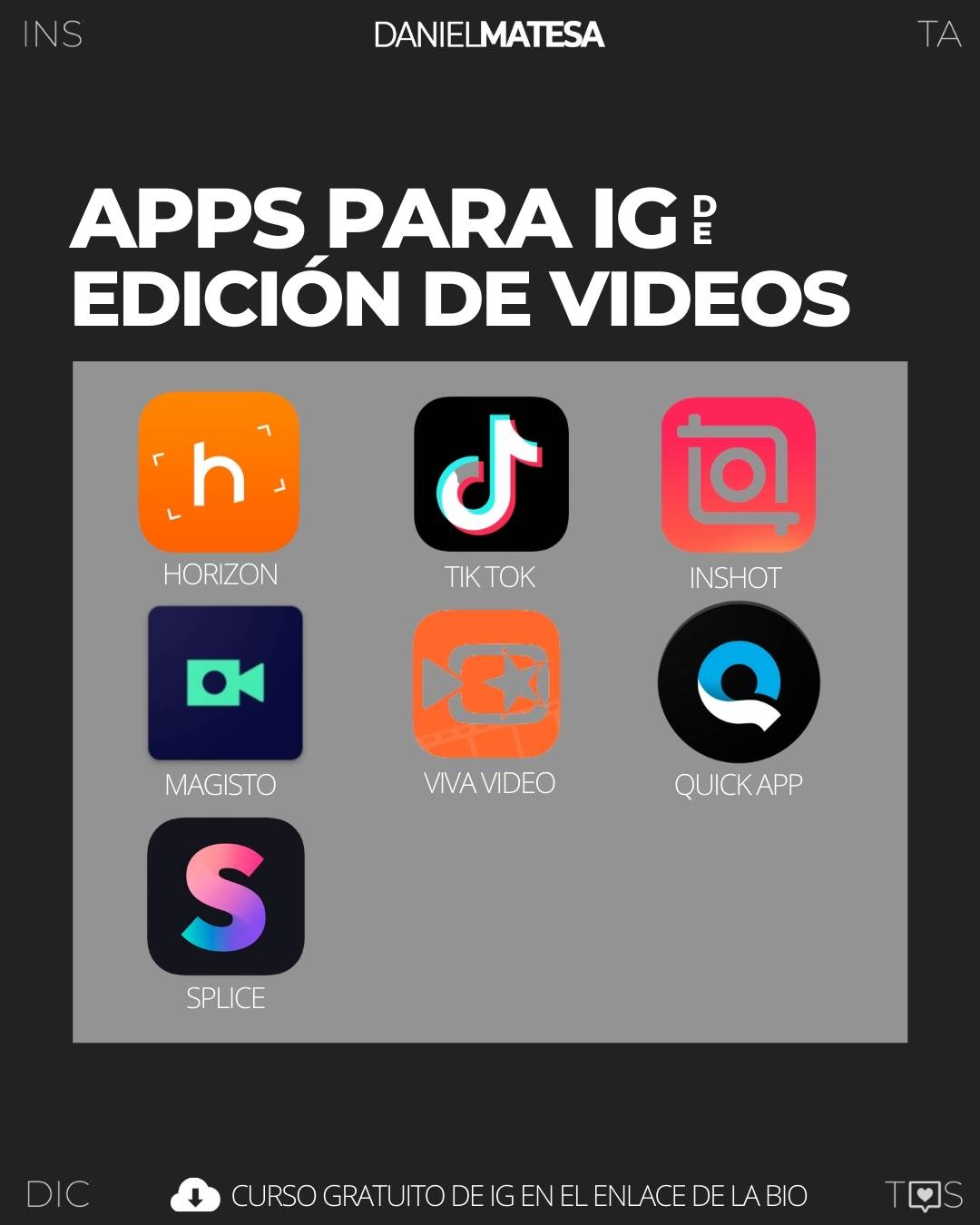 apps para instagram de edición de vídeos