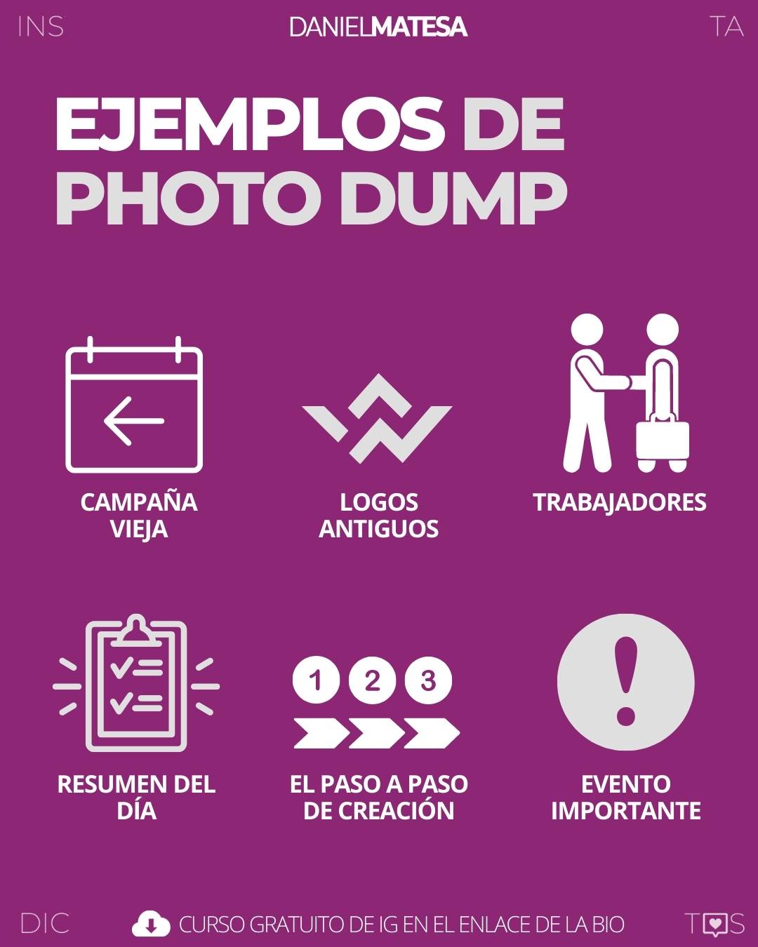 PHOTO DUMP Instagram: qué es y cómo usar