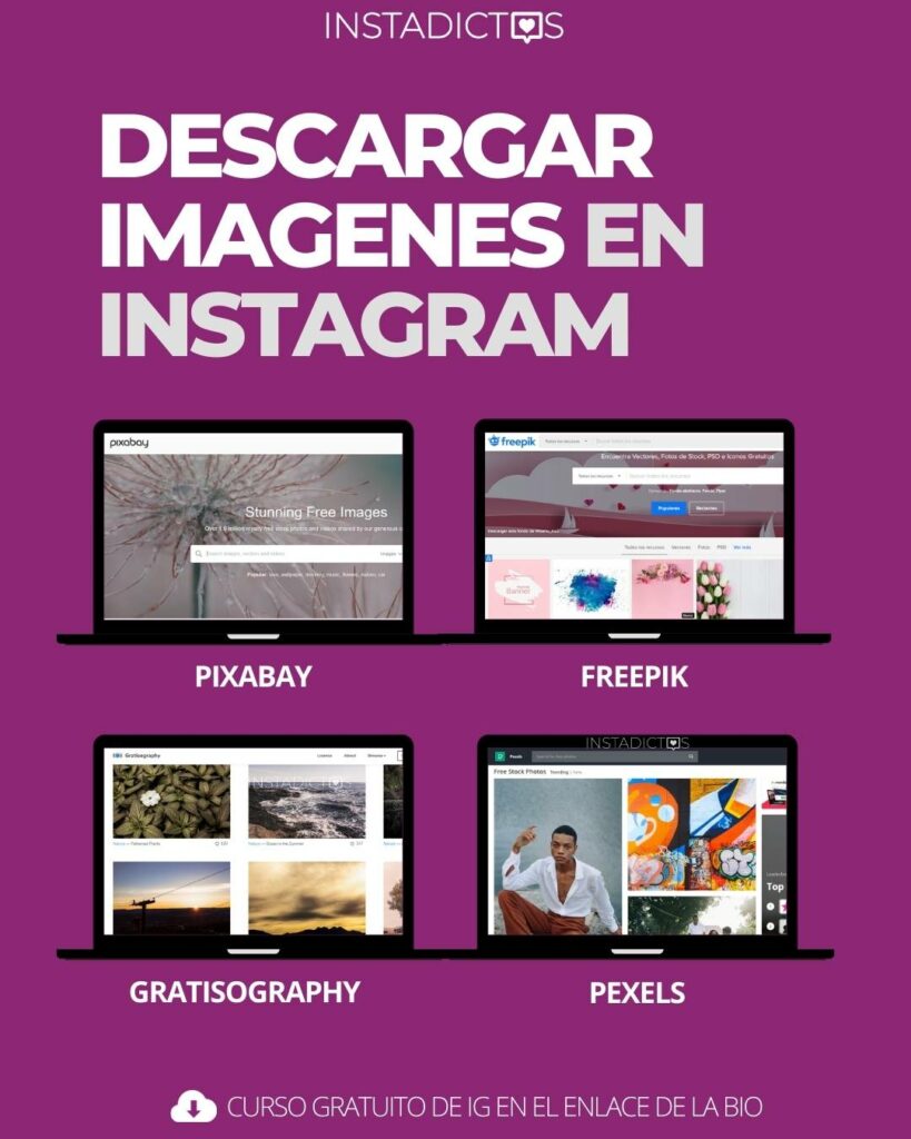 DESCARGAR IMAGENES en INSTAGRAM