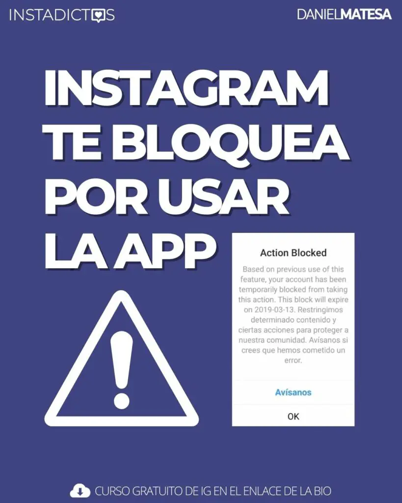 me bloquearon en Instagram como me desbloqueo