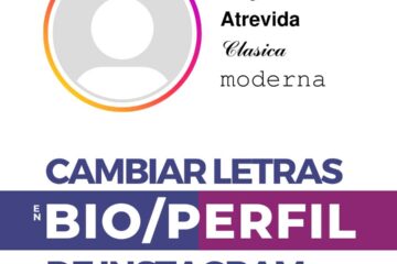 Como cambiar la letra de Instagram de la bio y el perfil